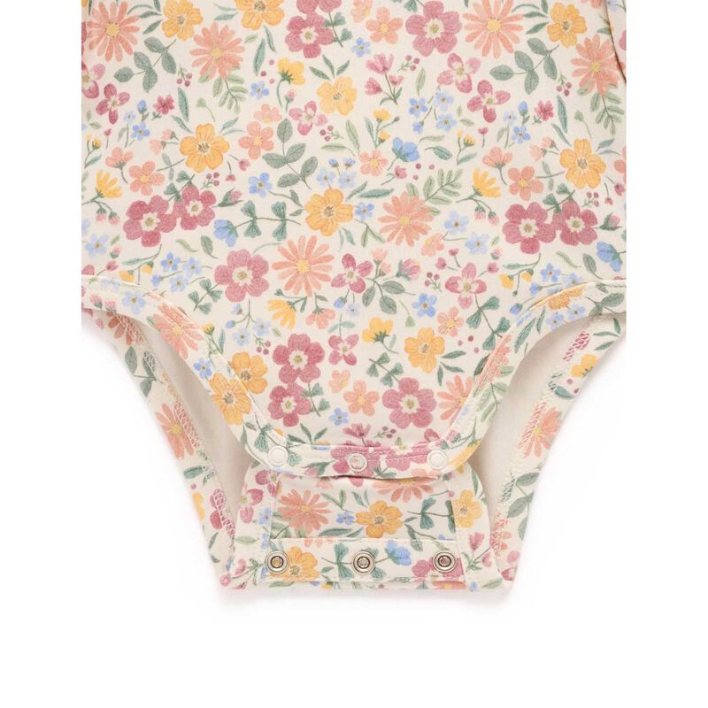 Purebaby Thick Bodysuit With Collar image number 2